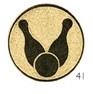 Emblém kuželky - E055