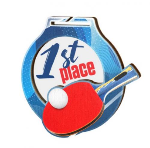 Medaile - ping pong - MDAW001M14