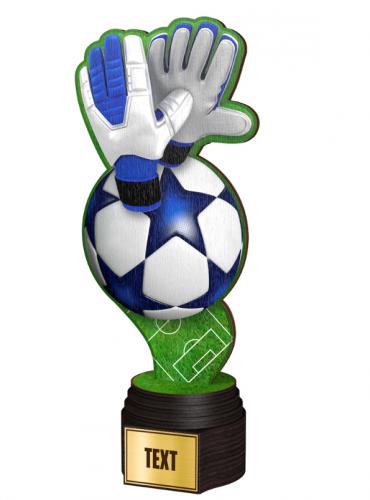 Døevìná trofej fotbal - ACTCW010 - zvìtšit obrázek