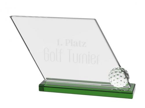 Sklenn trofej - golf